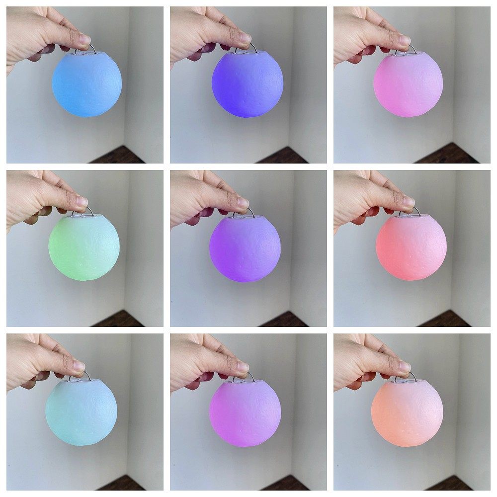 一套四个！带遥控！led 月球灯装饰灯无线遥控儿童玩具防水漂浮灯,家装灯饰光源,氛围灯,淘宝优惠券,粉丝福利购,淘宝优惠卷