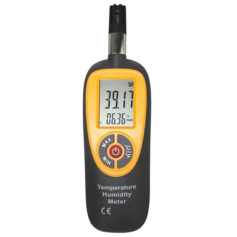 出口级精度！工业便携式高精度手持数显温度计室内测温计温湿度计