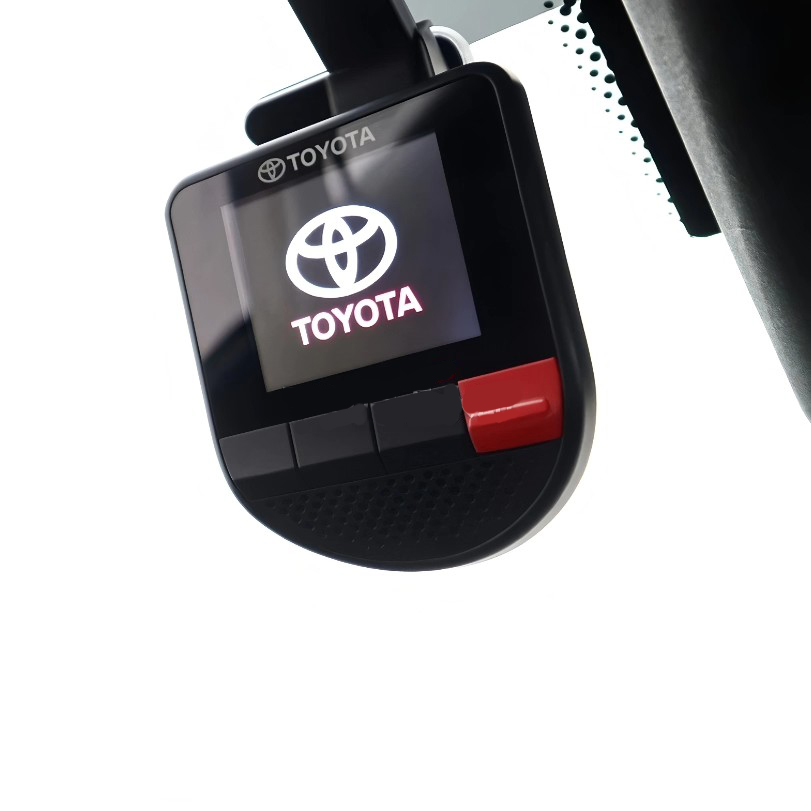 有会玩的吗!丰田汽车原厂行车记录仪带屏幕GPS车载全高清1080P