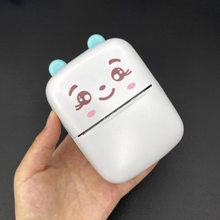 小巧便携!手掌大小!迷你蓝牙可连手机错题打印机照片热敏打印机