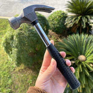 羊角锤五金木锤子工具小锤子家用木工锤榔头起钉锤拔钉装修锤子