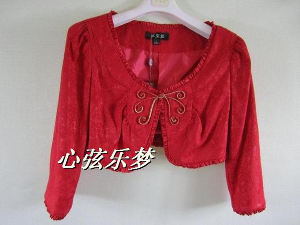 专柜正品2021秋冬梦至超M29S013百搭旗袍礼服新娘装外套披肩坎肩