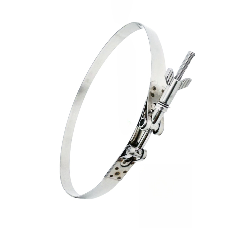 304不锈钢抱箍喉箍钢带卡箍布袋