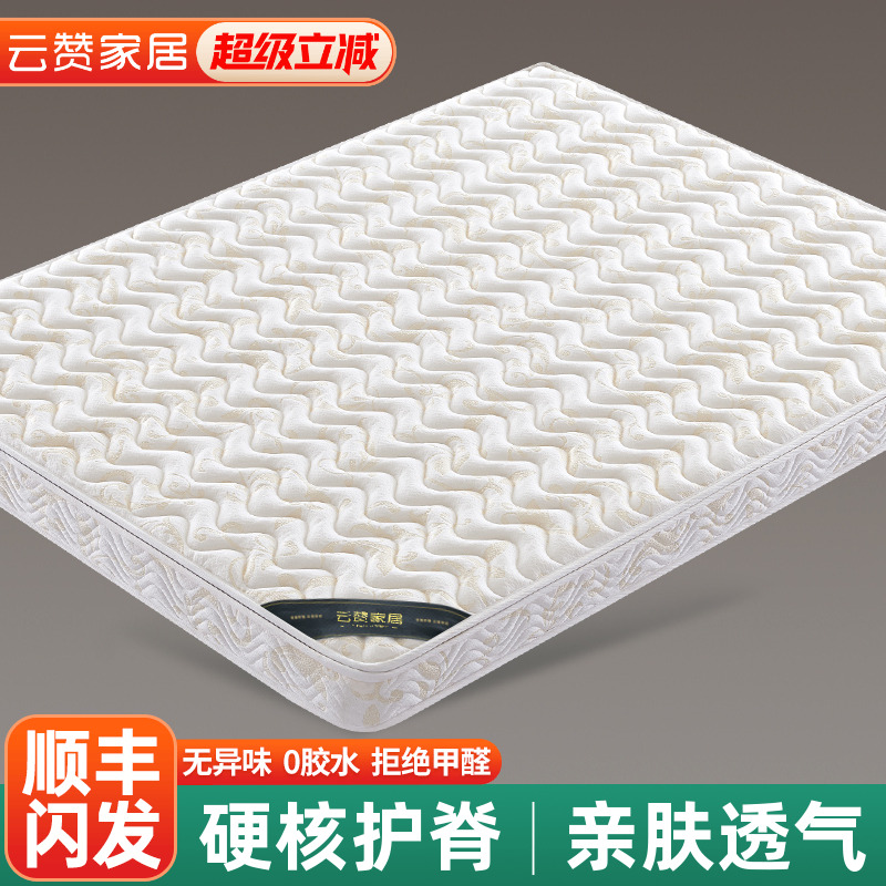 天然椰棕榈床垫硬垫子纯家用卧室儿童护脊榻榻米乳胶10cm厚20定制