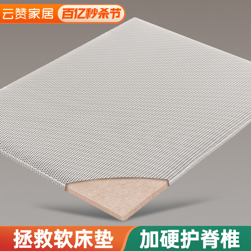 护脊椰棕床垫硬垫薄款软床加硬垫