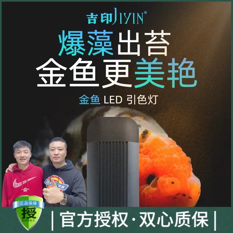 吉印爆藻灯led金鱼缸专用灯全光谱兰寿防水藻缸灯专业暴藻鱼缸灯图片