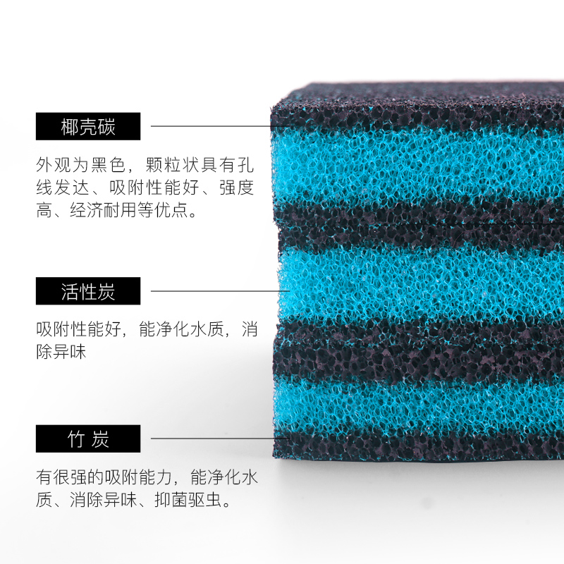 活性炭多功能除臭过滤棉