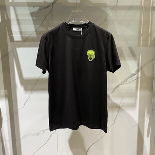 Lagerfeld T恤 26春夏新款 短袖 602099 渐变老佛爷刺绣男士 Karl