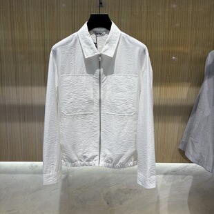 夹克外套 logo字母立体印花翻领男士 111057 26春夏新款 CNC男装