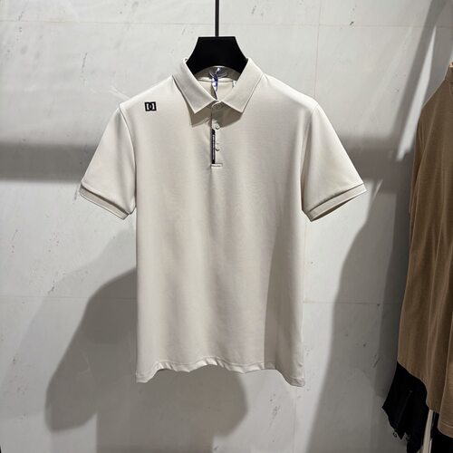 DITE迪特 26春夏新款logo字母印花翻领男士短袖POLO衫 C22560