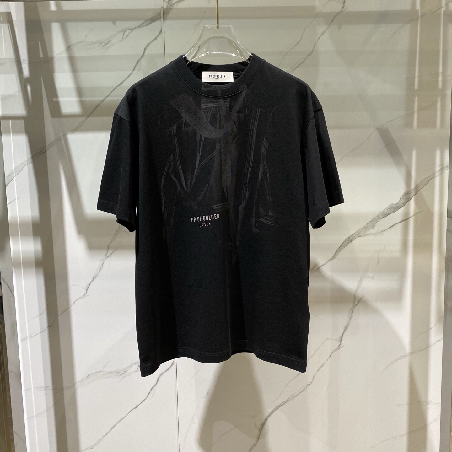 PP OF GOLDEN 26春夏新款logo字母印花男士短袖T恤622627
