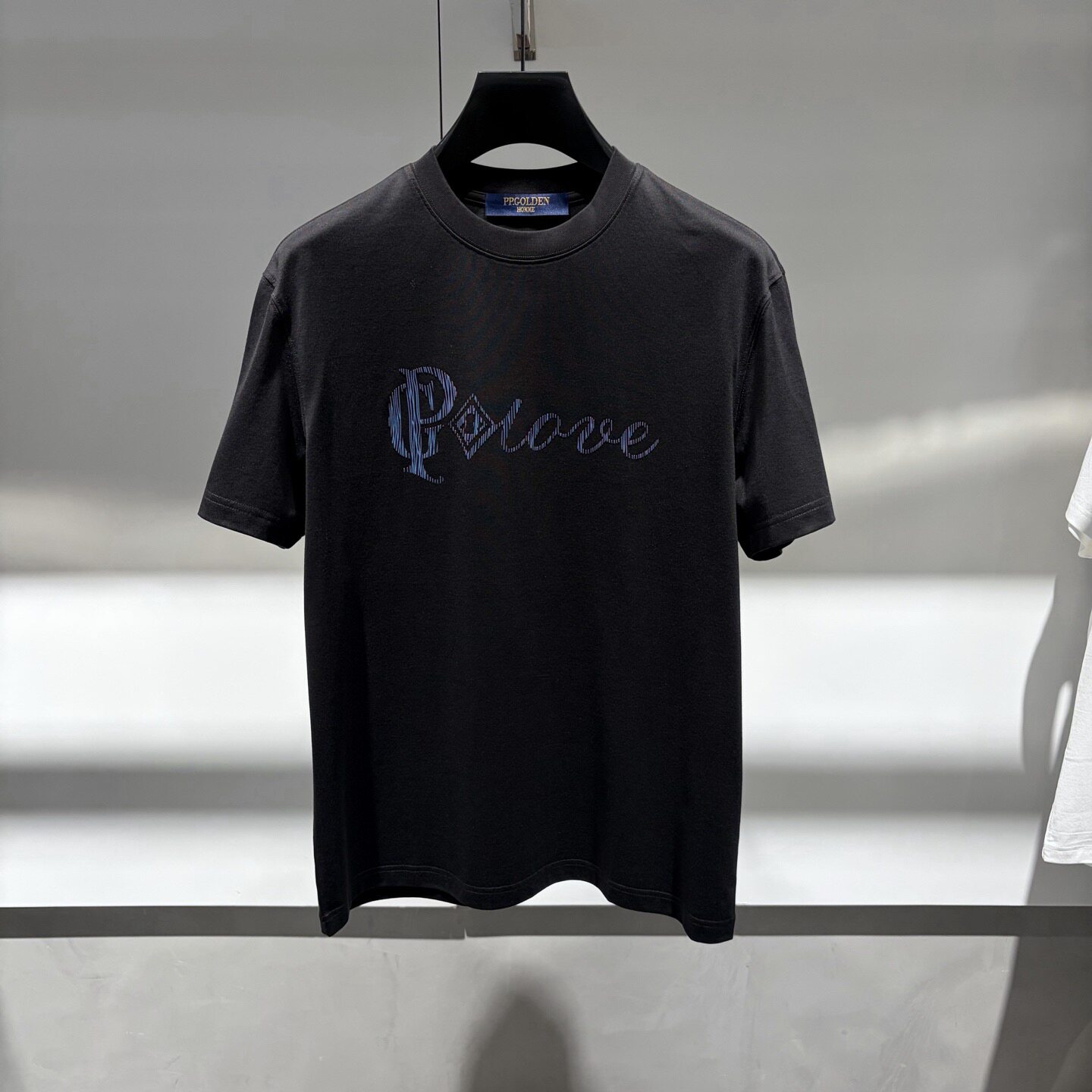 PP.GOLDEN 26春夏新款logo字母印花男士圆领短袖T恤622010
