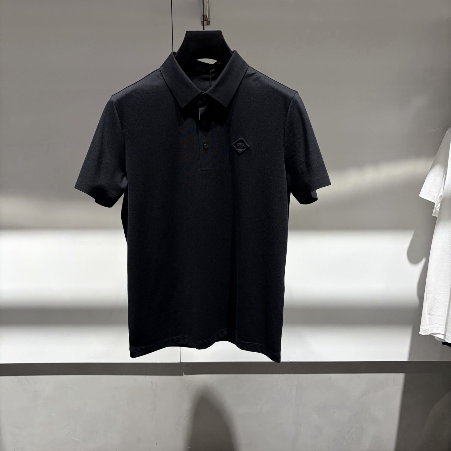 VERRI男装 26春夏新款logo字母刺绣男士翻领短袖POLO衫 262020
