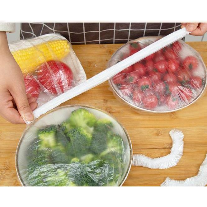 一次性保鲜膜套家用冰箱剩菜碗盖套万能松紧口食物保鲜罩膜