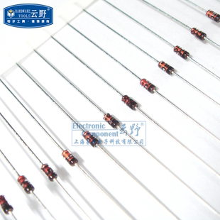 小信号开关二极管1N4148 4A/100V (玻璃管直插DO-35) 10个