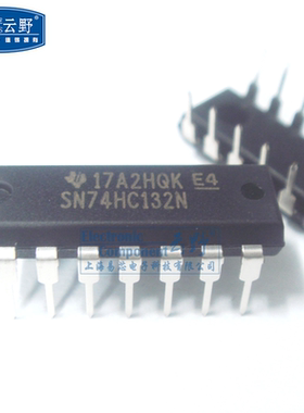 【高科美芯】IC集成电路SN74HC132N DIP14直插 四路2输入与非门