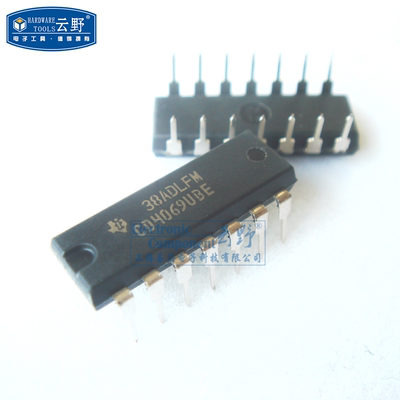 【高科美芯】IC集成电路CD4069UBE DIP14直插 CMOS逻辑器件 芯片
