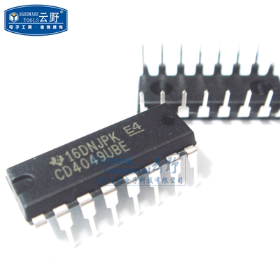 【高科美芯】IC集成电路CD4049UBE DIP16直插 缓冲器和线路驱动器