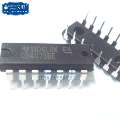 【高科美芯】IC集成电路CD4073BE DIP14直插 三路3输入与门 逻辑
