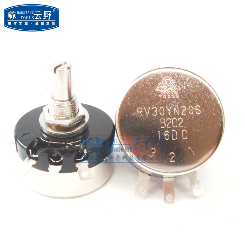 【高科美芯】 可调电阻 单圈碳膜电位器 单联单圈电位器RV30YN20S