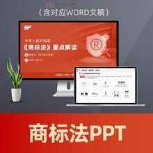 商标法解读PPT课件 知识产权管理注册商标保护商标侵权风险普法