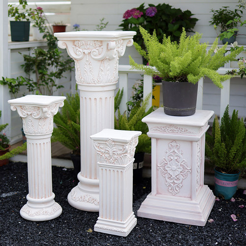 婚庆庭院欧式花园罗马柱户外底座