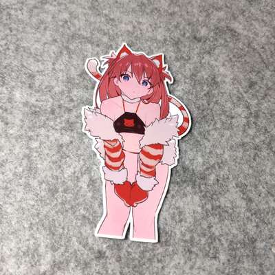 JDM二次元改装贴电动车侧窗摩托