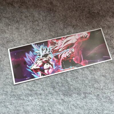 潮流改装七龙珠动漫汽车贴摩托贴纸侧窗赛亚人划纹烫画D1978