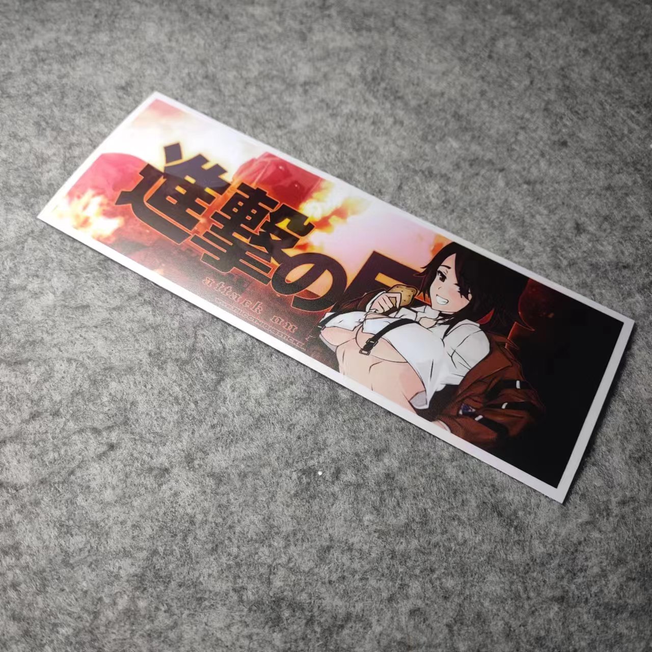 卡哇伊美女划纹贴画日漫摩托贴二次元个性卡通动漫汽车贴D2762