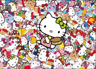 油箱盖贴 贴纸 装饰贴 汽车外饰品 改装 涂鸦油箱盖 hellokitty猫