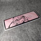 卡通日漫二次漫画改装 汽车摩托贴纸搞笑二次元 划纹烫画车贴D2586