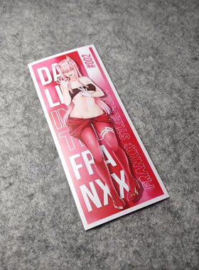 超级美女日漫车贴画卡通动漫二次元划纹贴画车贴摩托贴D2745