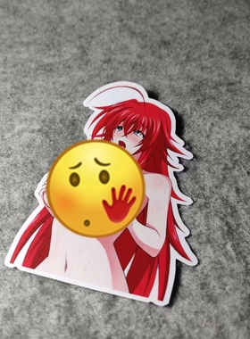 动漫爆改卡通漫画酱改装汽车摩托贴纸痛车小窗美女车贴D2384