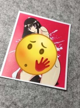 日系JDM潮流改装二次元动漫汽车贴摩托贴纸侧窗划纹烫画D1379
