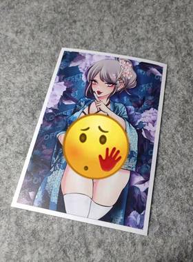 动漫反光贴二次元漫画老婆酱改装汽车摩托贴纸痛车小窗车贴D2230