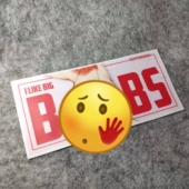 动漫汽车贴摩托贴纸侧窗二次元 潮流改装 二次元 划痕烫画D1258