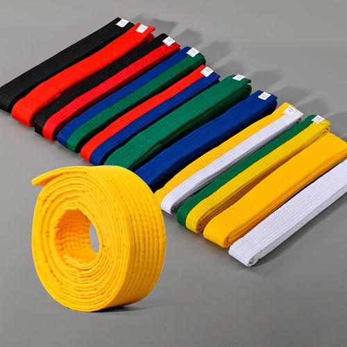 跆拳道腰带考级道带支持绣字