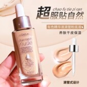 现美国欧莱雅Loreal Serum1%玻尿酸精华液粉底 Tinted True Match