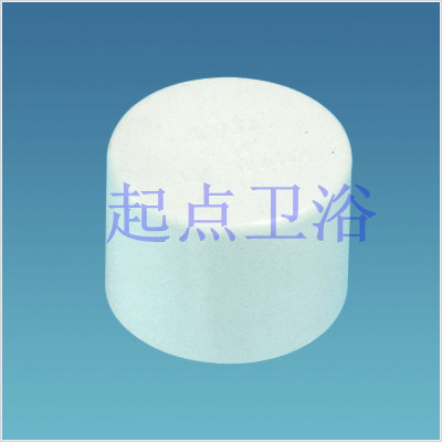 pvc给水管材配件20/25/32/40/50/63PVC管帽 塞口管堵头堵盖 管盖