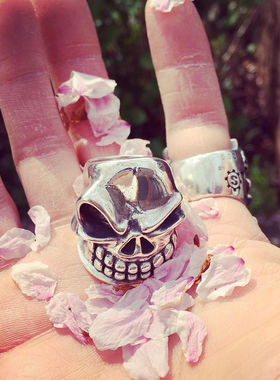 纯银欧美风戒指流行首饰