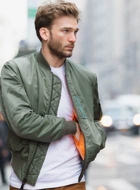 美国Cockpit MA1飞行夹克男女潮流款春秋外套MA-1棉服现货薄款