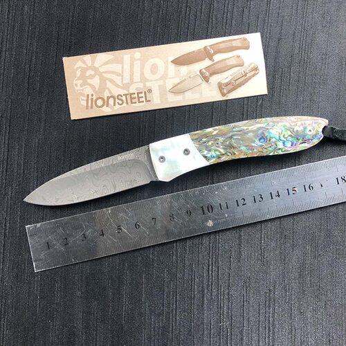lionsteel口袋刀大马士革