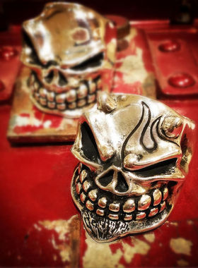 恶魔925银欧美风现货戒指