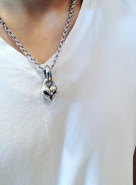 美国Starlingear施特林万人迷时尚饰品复古机车中性纯银吊坠现货