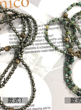 美国小骷髅朋克风街拍现货手链