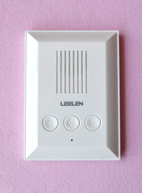 立林L8-5004W(8)-F09非可视分机数字H-IS-F09-001楼宇对讲室内机