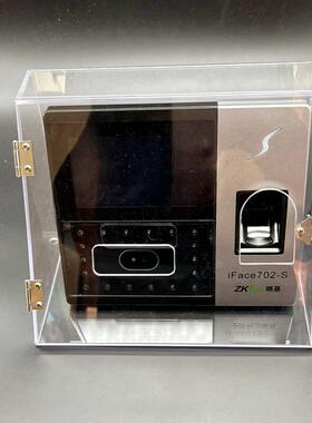 中控考勤机ZF668 UF100 PLUS保护罩遮阳iface702防雨罩茶色翻盖门