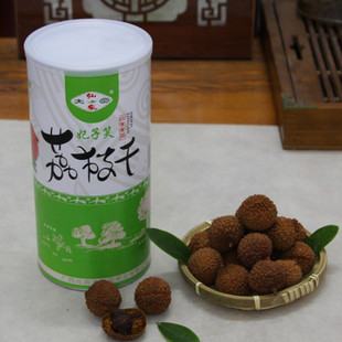 包邮/妃子笑荔枝干300g纸罐荔枝肉厚核小无添加晒干糯米滋干荔枝