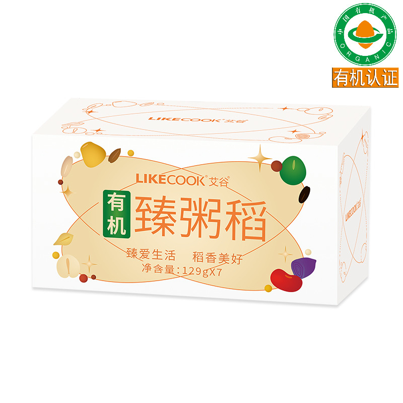 艾谷有机臻粥稻礼盒五谷杂粮粥