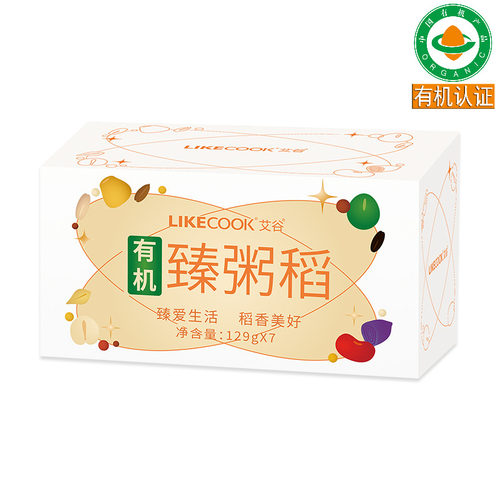 艾谷有机臻粥稻礼盒五谷杂粮粥